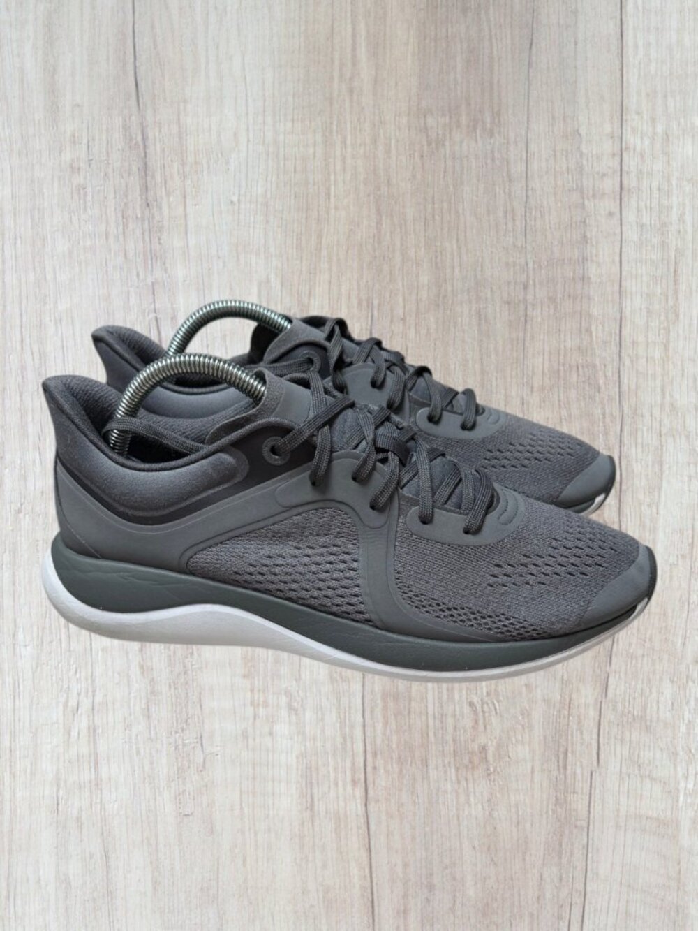 lululemon Chargefeel Workout Low Womens 9.5 Asphalt Grey Running Athletic Shoes